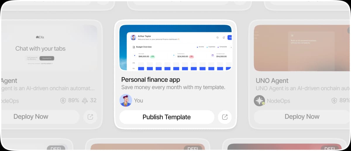 CreateOS Marketplace