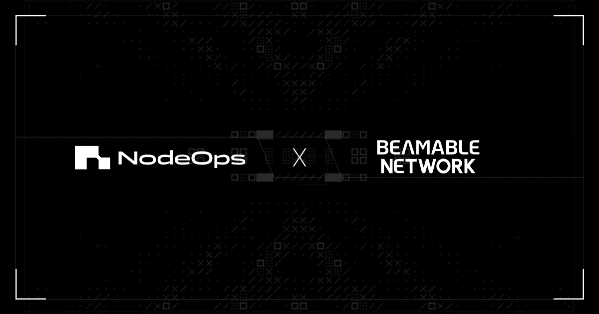 NodeOps Teams With Beamable: Powering a new era of scalable AI and gaming infrastructure